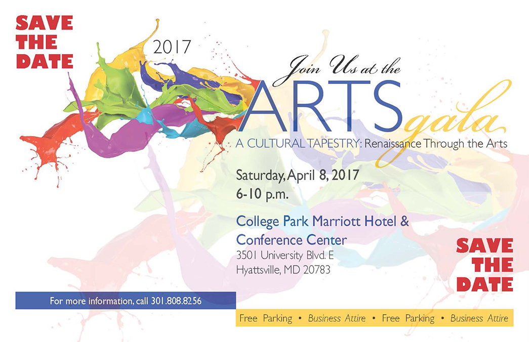 Save The Date: Arts Gala--A Cultural Tapestry